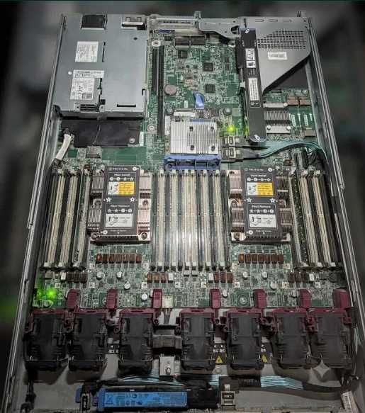 Сервер HPE ProLiant DL360 Gen10 (2x Xeon Silver 4208/32GB DDR4/3.8TB)