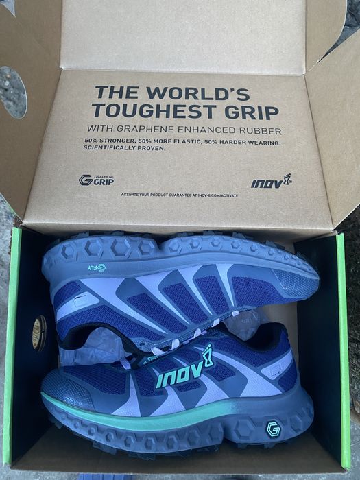 Pantofi trail running Inov-8 TrailFly Ultra G 300 Max marimea 38, noi