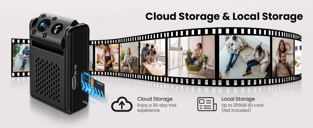 WiFi скрита мини камера с PIR детекция на движение Handbuch LN82