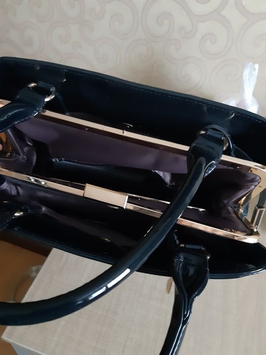 Женская сумка темно синий