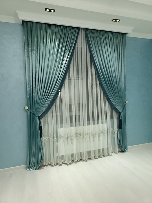 Плисе комбо жалюзи пардалари