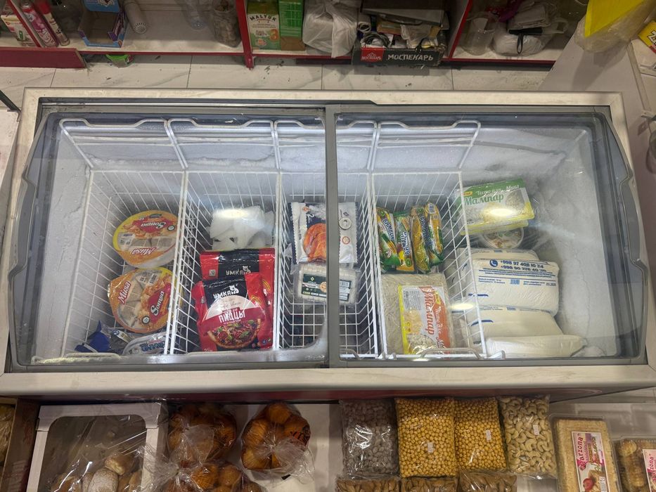 Muzlatgichlar.3ta stoyka sovutgich va 1 muzxonali muzlatgich