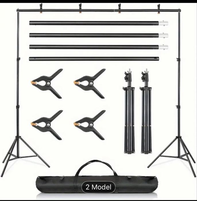 Фотографска стойка 2 метра на 2 метра