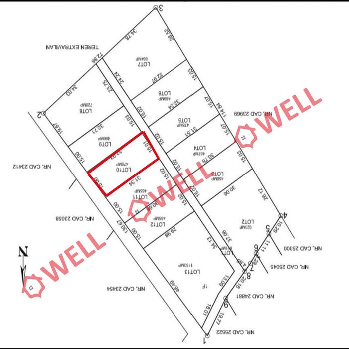 De vânzare două terenuri intravilane, Kuvaszo