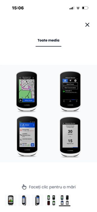 Vand navigatie de ciclism Garmin explore edge 2 NOU