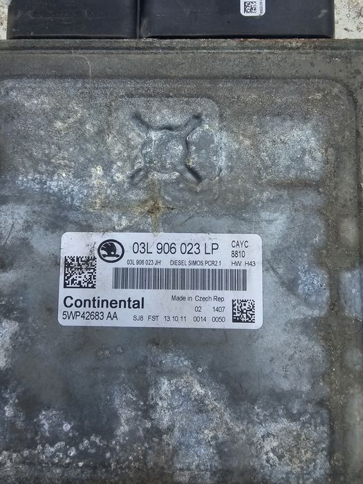 Calculator ECU Skoda Octavia 2 Facelift 1.6 TDI CAY: 03L906023LP 03L 9