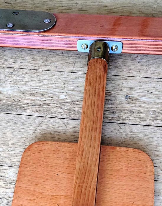 Туристически каяк Kolibri, 2 гребла, кормило, резервен рул, ребра сет