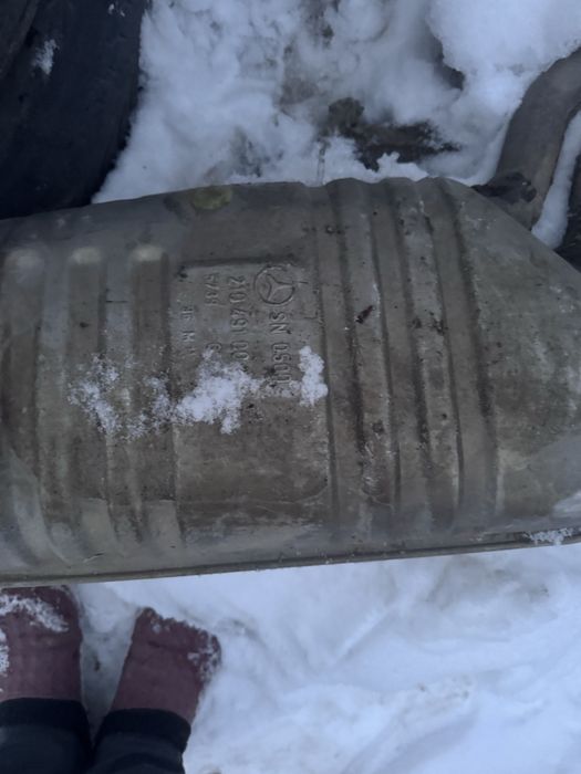 Глушитель банка 210 мерс