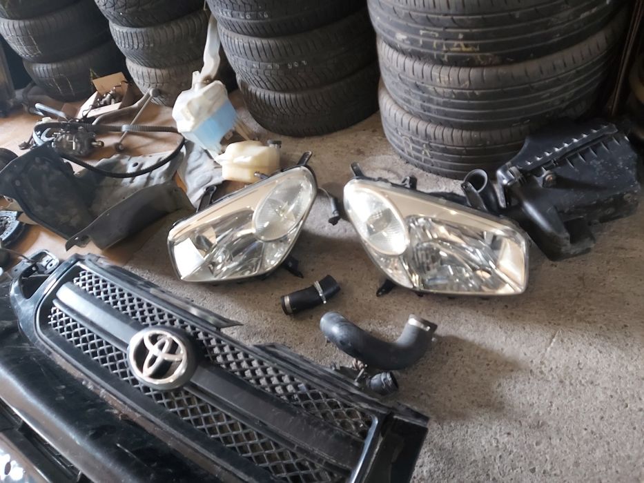 Предна броня, турбо, дюзи и други части Тойота Рав 4 2.0 дизел 116 к.с