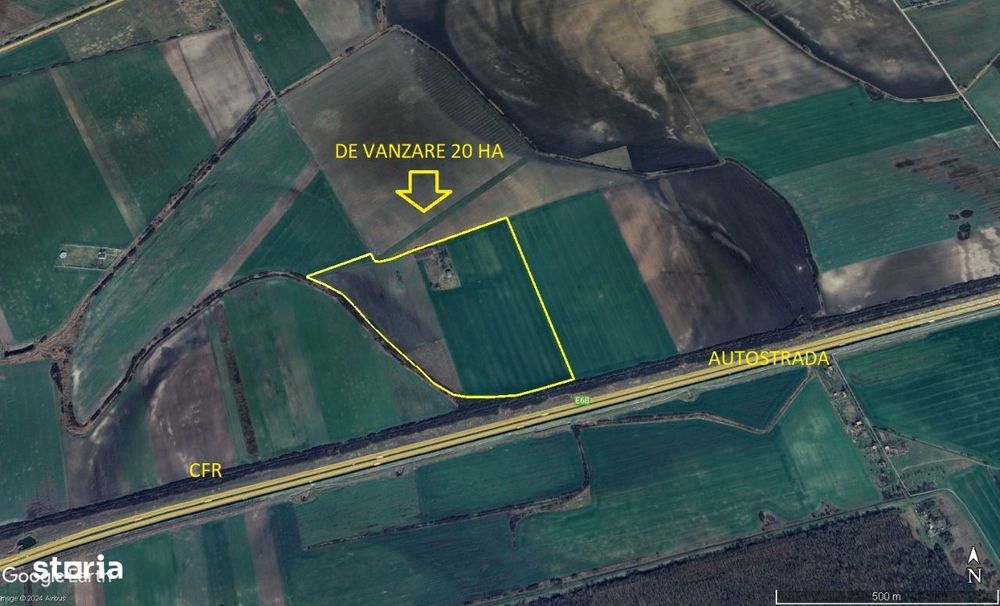 20 ha teren arabil Pecica