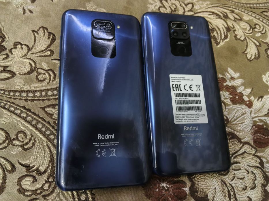 Srochno sotiladi redmi note 9.  2ta