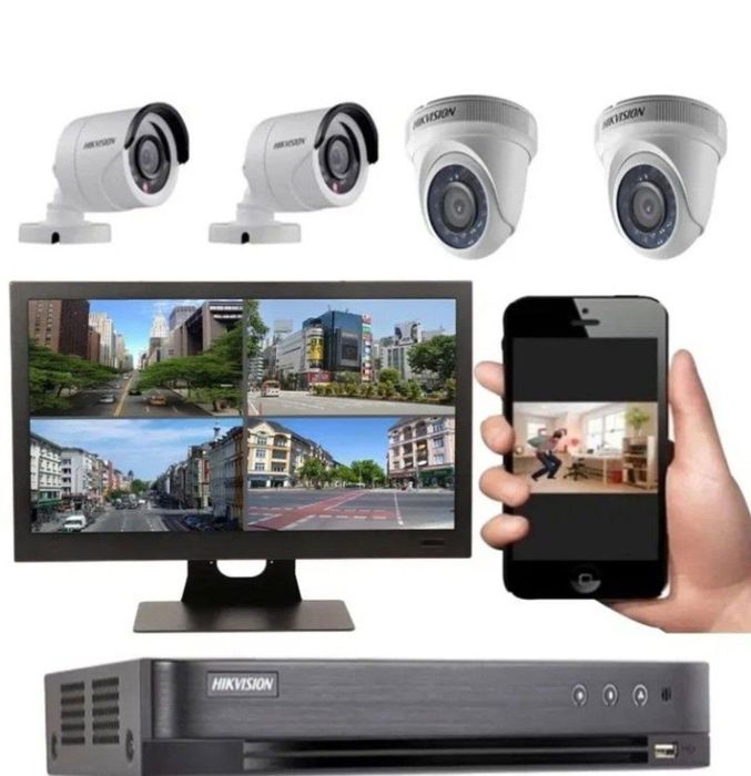 Установка камер и домофонов гарантия 100%