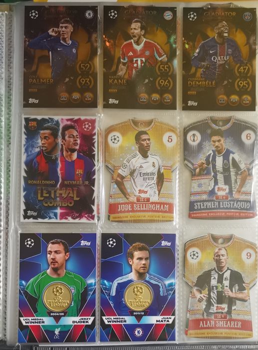 Карти Match Attax Шампионска лига 25/26