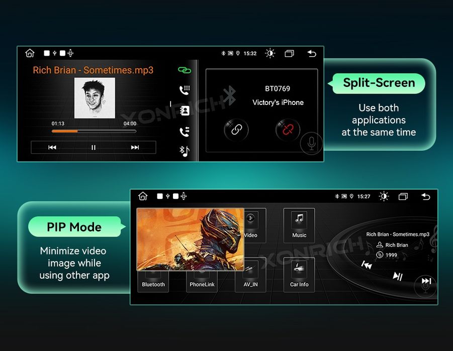 Navigatie Android cu ecran 8,8'' pt. AUDI A4 B8 (2009-2016)
