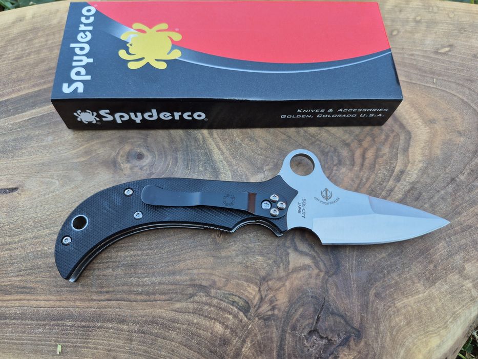 Сгъваем нож Spyderco Jot Singh Khalsa SC40