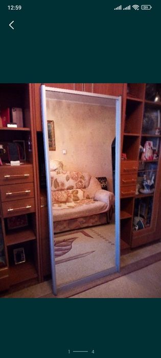 Двери от шкафа купе зеркальные