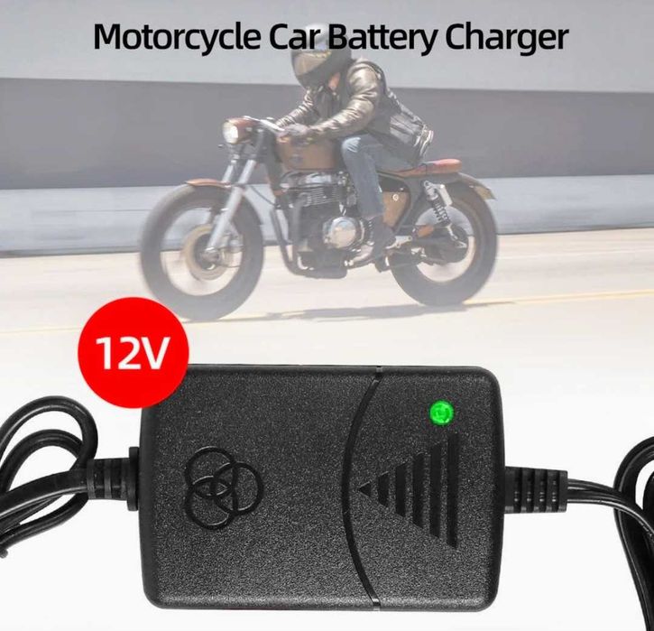 Încărcător Redresor Smart 12V 1.3A baterie 12 Volti Plumb Acid Nou