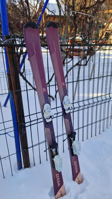 Set schi wedze – schiuri + bețe + clăpari | ideal începători