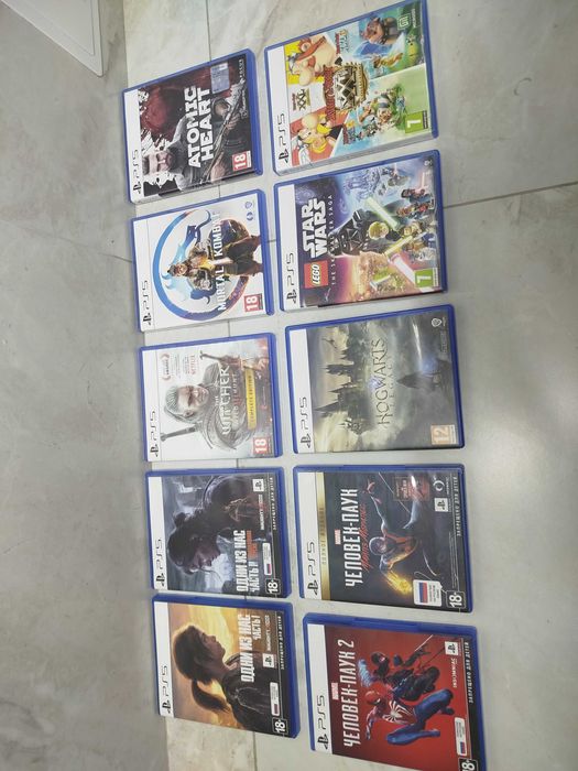 Playstation 5 игровые диски ps5