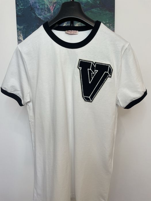 Tricou alb VALENTINO masura XL