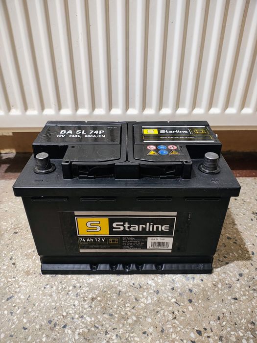 Baterie auto Starline 74Ah import.