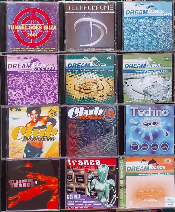 компакт дискове, дискове, компилация, денс музика