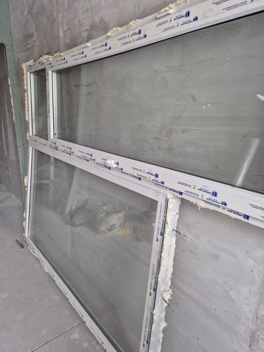 Пластик есік терезе