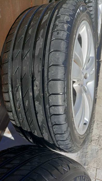 продавам гуми мишелин със лети джанти