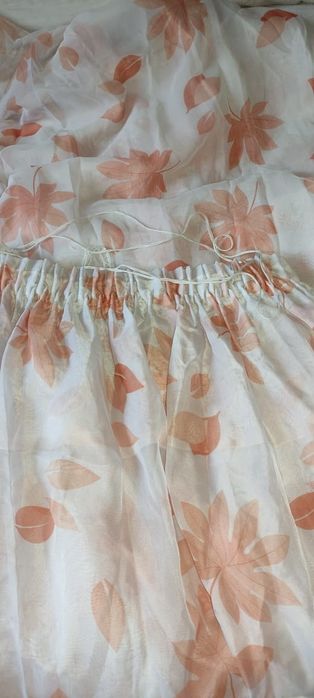 Тюль в стиле осень