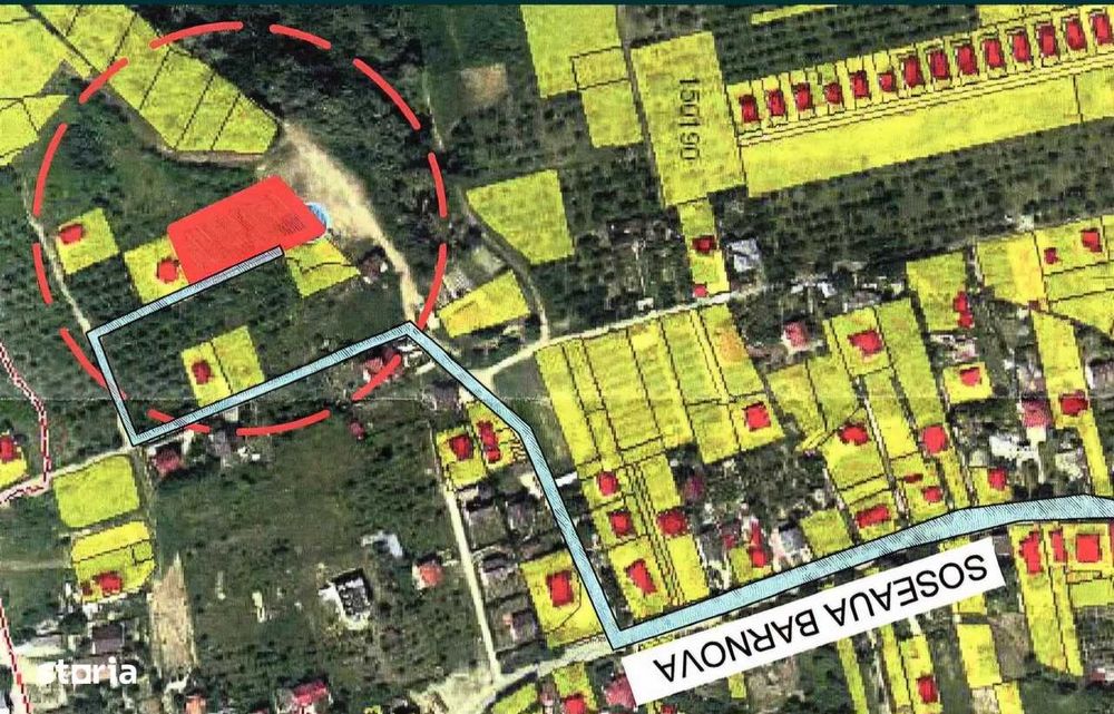 PF teren în zona Bucium 1070 mp, vedere superbă, cu padurea in spate