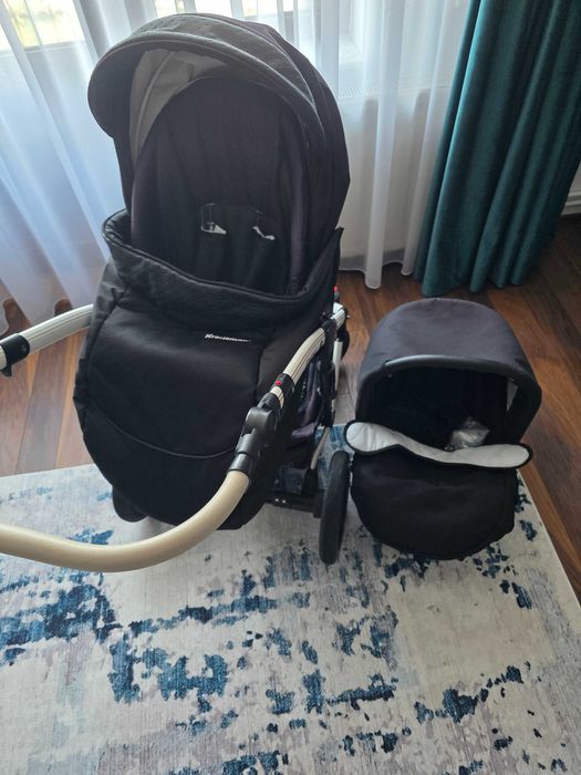 Carucior 3 in 1 Krausman Poema Black Ed. Limitata – Testat ADAC