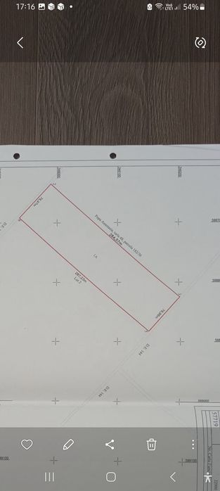 Teren intravilan de vânzare Dascălu Ilfov  tarlaua 48.