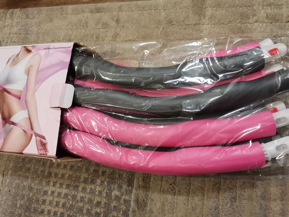 Hula Hoop 8 piese - Cerc  Gimnastica Fitness si masaj slabit