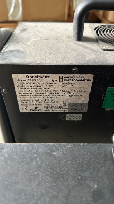 Opacimetru capelec linie statie itp eco electro service