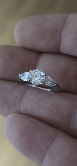 Inel Moissanite 1 ct