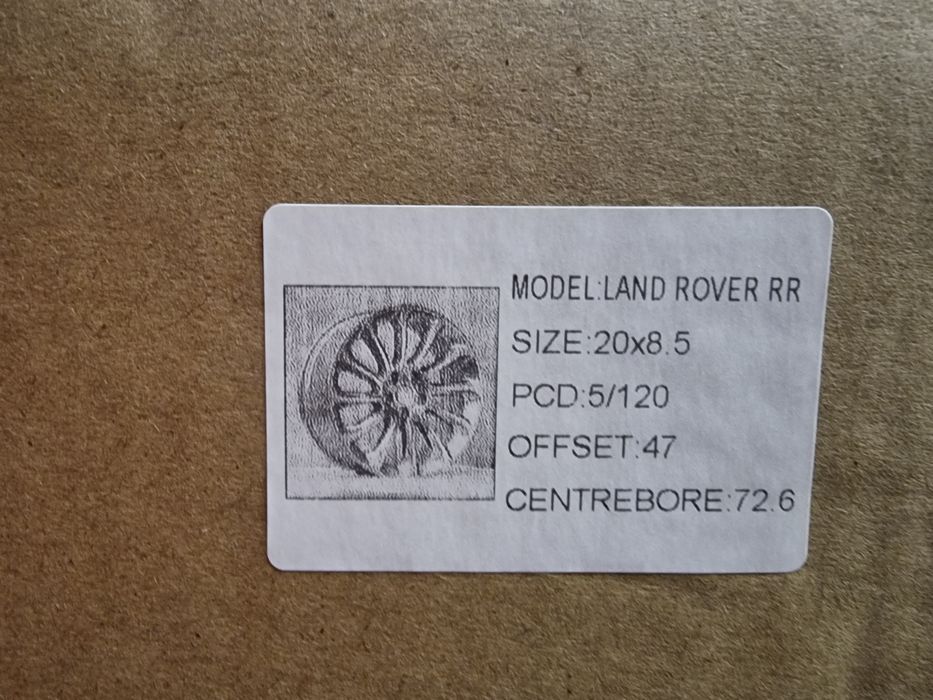 Оригинални джанти Range Rover 20 5 120