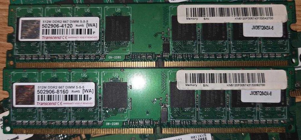Memorie TRANSCEND JetRam 512 DDR2 667mhz
