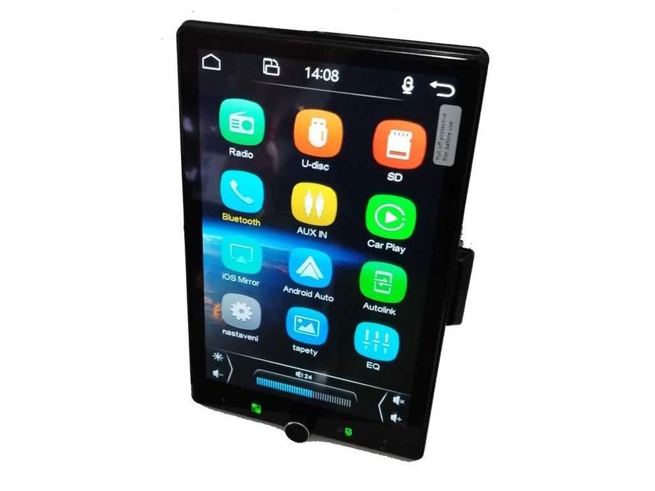 Мултимедия плеър с единичен дин за кола автомобил Carplay Android Auto