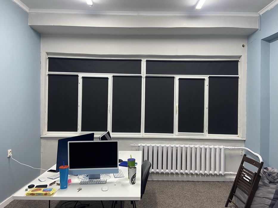 Однотонные ролл-шторы под заказ