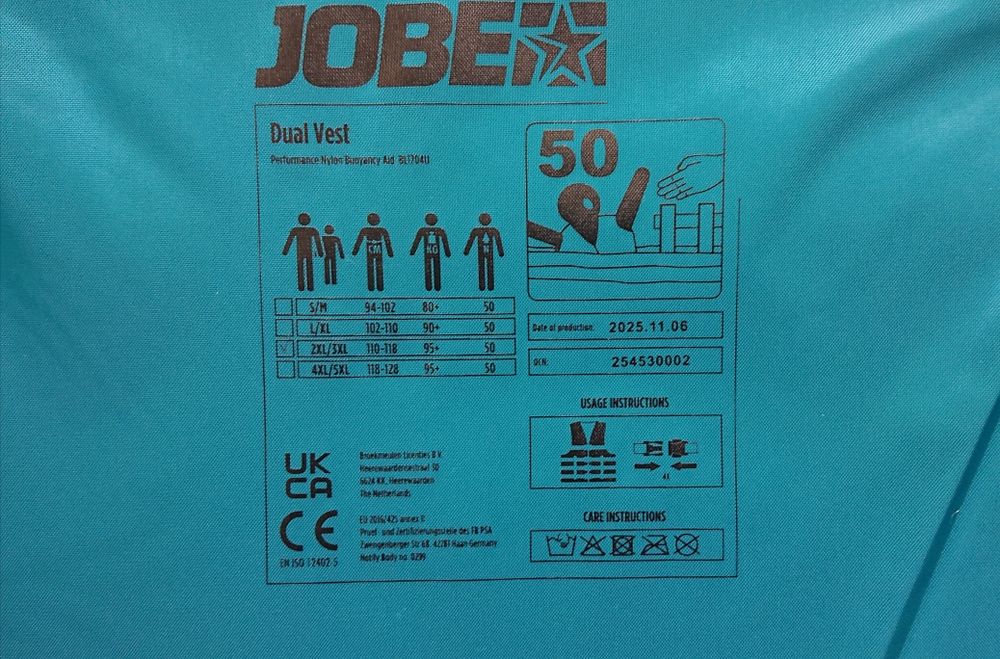 JOBE Dual Life Жилетка черно синя