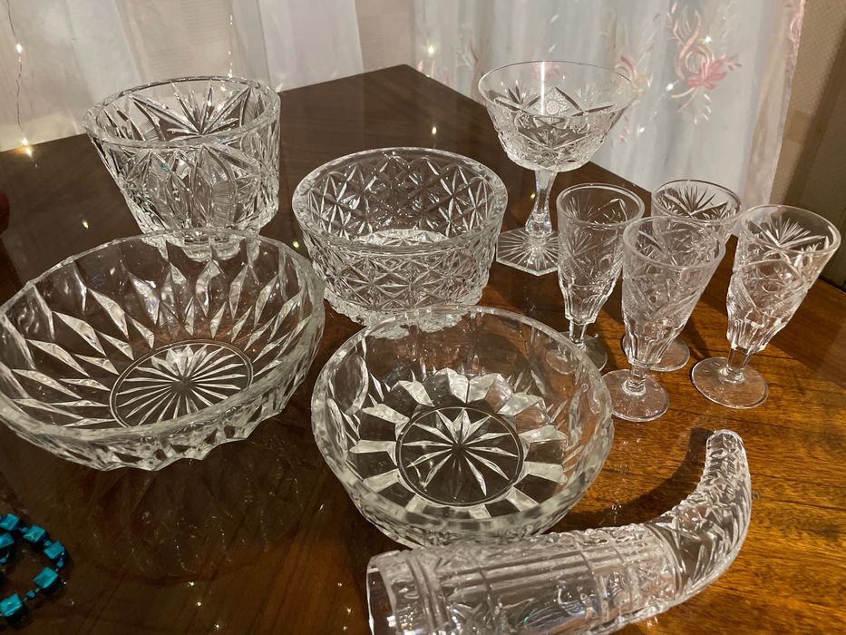 Посуда хрустальная