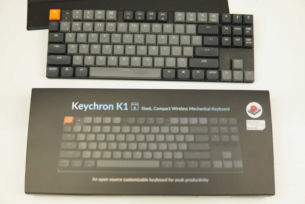 Tastatura Mecanica Wireless Keychron K1 QMK Version 6 -Gaming