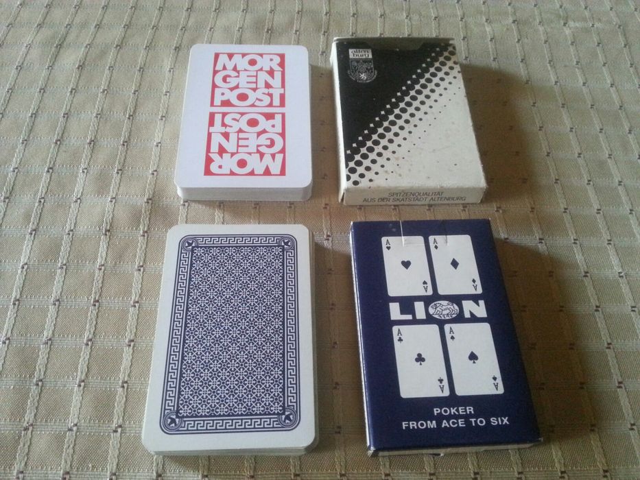 Стари карти немски и класически LION