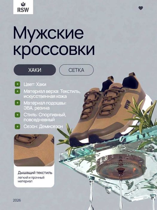 Инфографика и дизайн карточек для Kaspi, Wildberries и Ozon