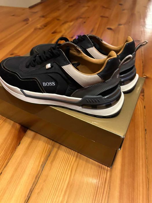 Кожени спортни обувки hugo boss