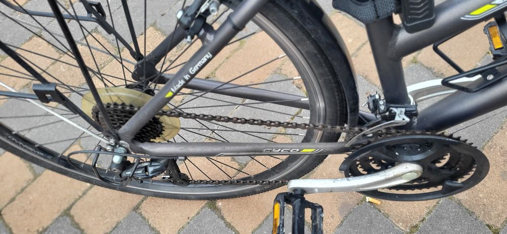 Bicicleta trekking de dama ca noua Cyco Tr28