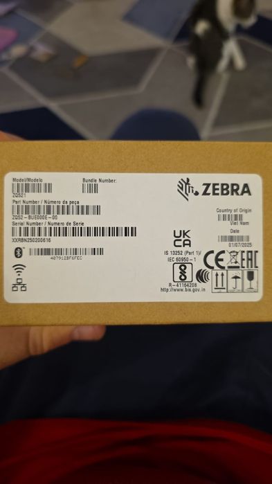 Imprimanta Zebra ZQ521 noua