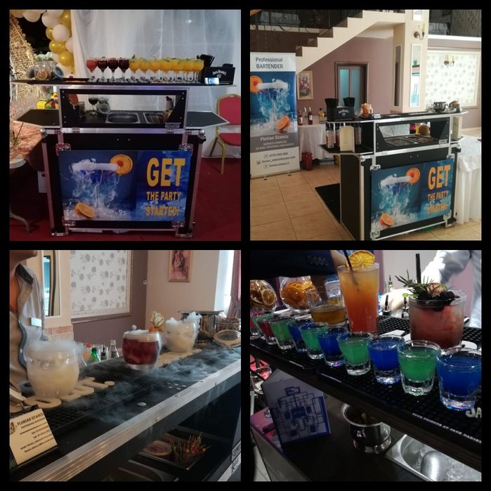 BARMAN LA EVENIMENTE & Cocktails BarMobil - nunti, botezuri, petreceri