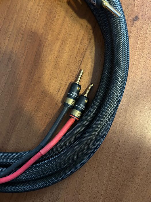 Doua Cabluri boxe Monster M1 mk2 cu mufe Viablue