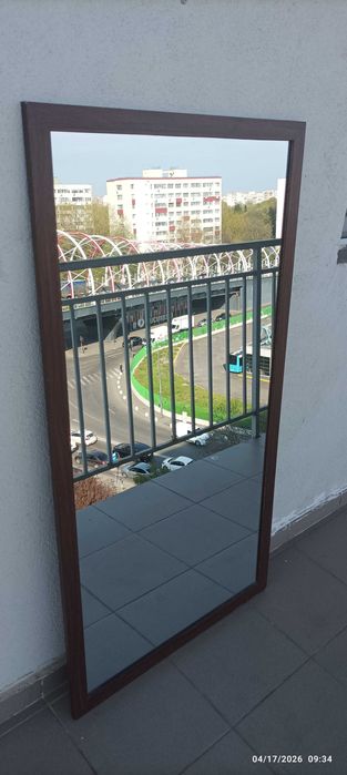 Oglindă mare FULL BODY 120x60 – ideală dressing/hol